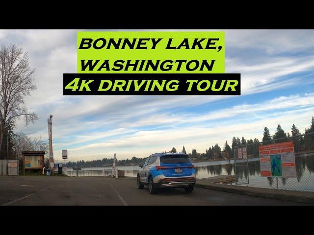 Bonney Lake, Washington | 4k Driving Tour