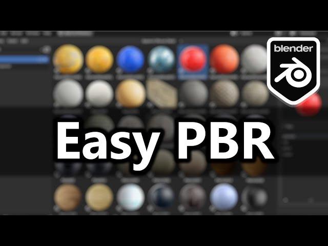 Easy PBR - Blender PBR Add-on