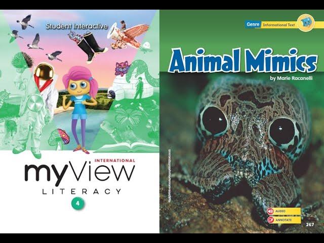 Animal Mimics - myView 4th Grade, Unit 2, Week 2 - Read Along