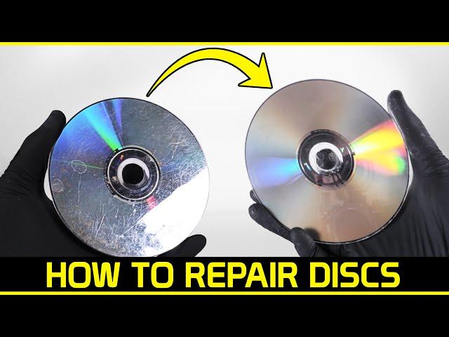 Repair & restoration of a scratched PS2 game disc - Howto resurface discs