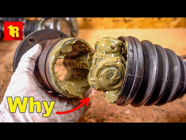 Here's Why You NEVER MESS WITH Your Factory CV Axle Boot!!