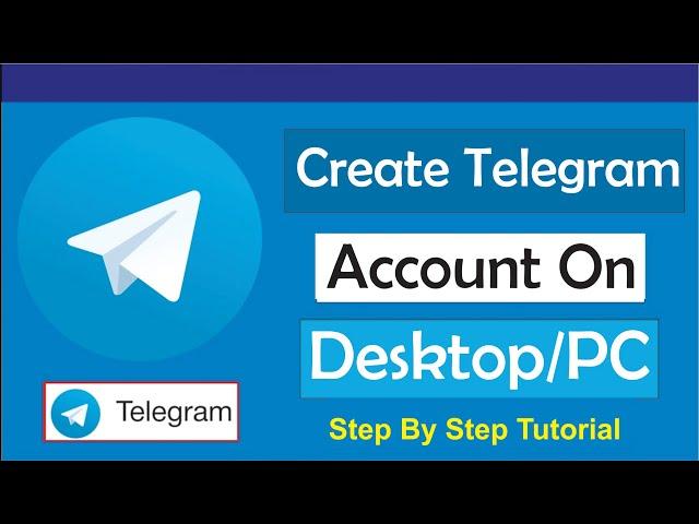 How To Create A Telegram Account On Desktop