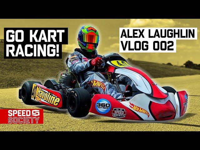 Alex Laughlin's goes GO KART racing + his GT350 gets hit by a 18 wheeler!