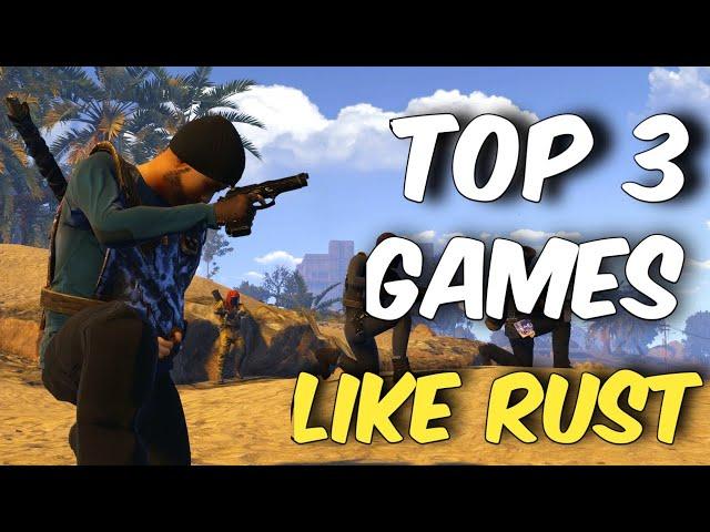 Top 3 Mobile Games Like Rust