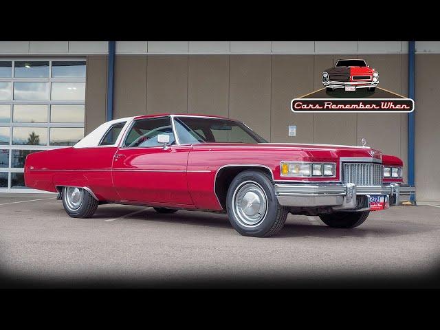 Land Yacht Survivor 1975 Cadillac Calais 500 cubic inch V8 FOR SALE