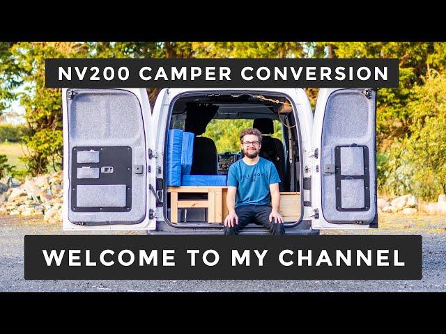 WELCOME To The Channel | Channel Trailer | Nissan NV200 Camper Van Build