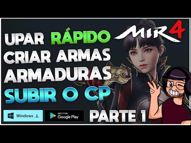 MIR4 - Como upar rápido, criar armas, armaduras, aprimorar e encantar os itens. [Parte 1]