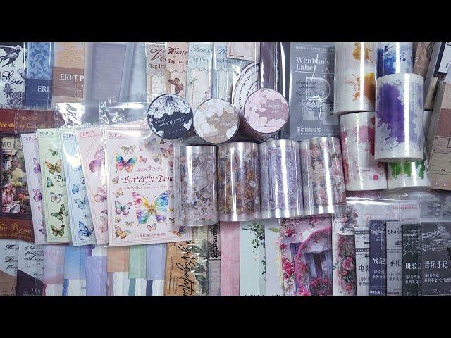 ASMR 오즈도로시 하울🩷늦었지만 함께 구경하실래요?Stationery haul 다꾸템 하울🩷unboxing haul #stationeryhaul #journalwithme