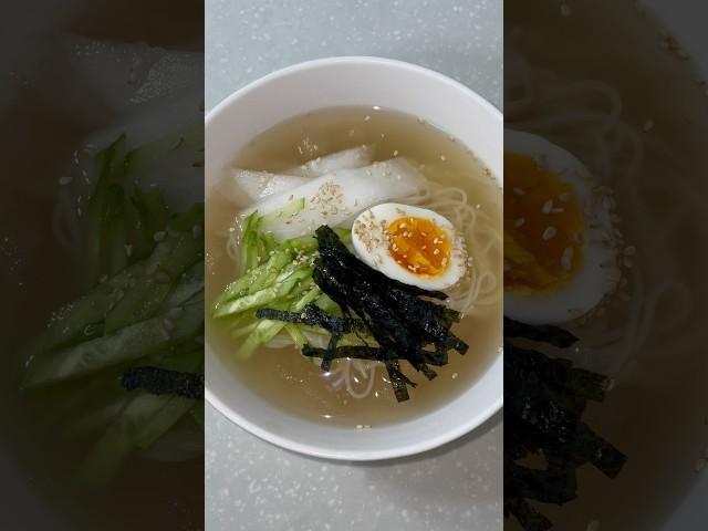 더운 날 동치미 냉면육수로 냉국수! #국수 #noodles #kfood