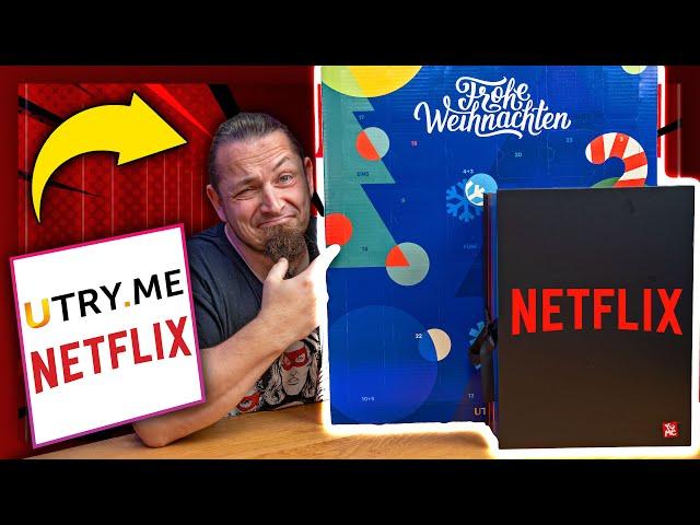 Wir packen XXL Adventskalender aus! - NETFLIX & UTRY.ME