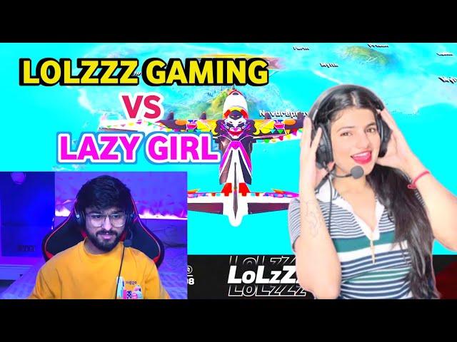 Lolzzz Gaming Vs Lazy Girl Gaming | Lazy Girl Gaming Vs Lolzzz Gaming | Lazy Girl Kills Lolzzz Gamin