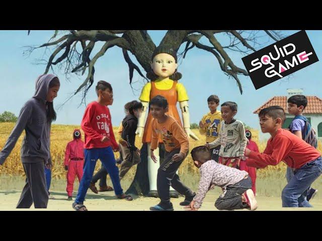 SQUID GAME | Aaj Bachho Ne Khela Red Light Green Light | Daily Vlogs | Anshu Vlogs