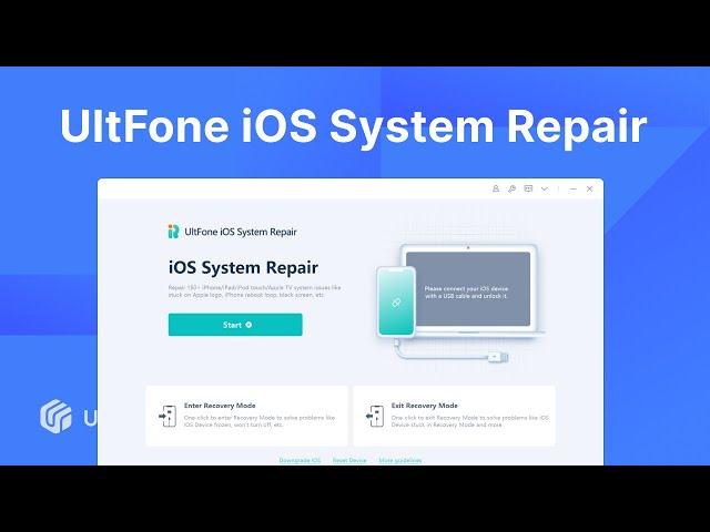 How to Use UltFone iOS System Repair [The Strongest Repair Assistant]