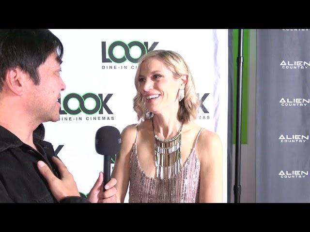 Renny Grames Carpet Interview at Alien Country Premiere