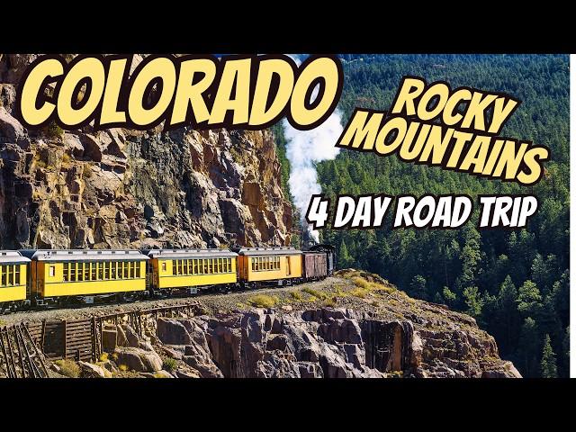 Colorado "Million Dollar Highway" : (4 Days 240 Mile) Road Trip