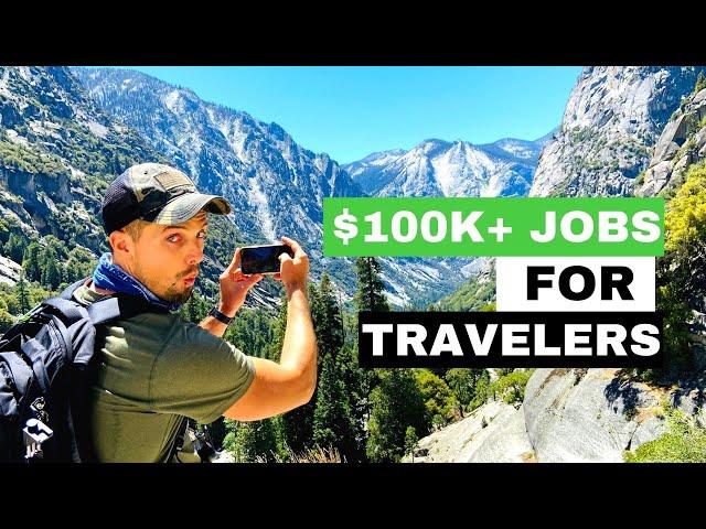 7 HIGH-PAYING jobs that allow you to TRAVEL THE WORLD | How to get paid to travel & work remotely