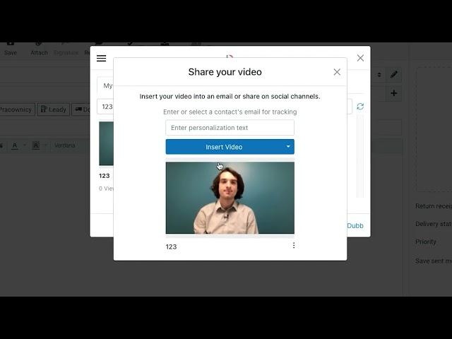 How to Send Trackable Videos in YetiForce  (@DubbSupport )