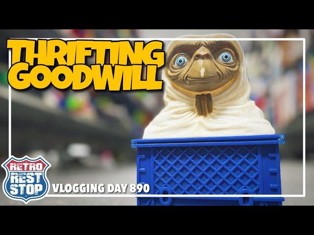 THRIFT WITH ME | Thrifting Goodwill For Physical Media, Retro Toys, Vintage Disney, & More