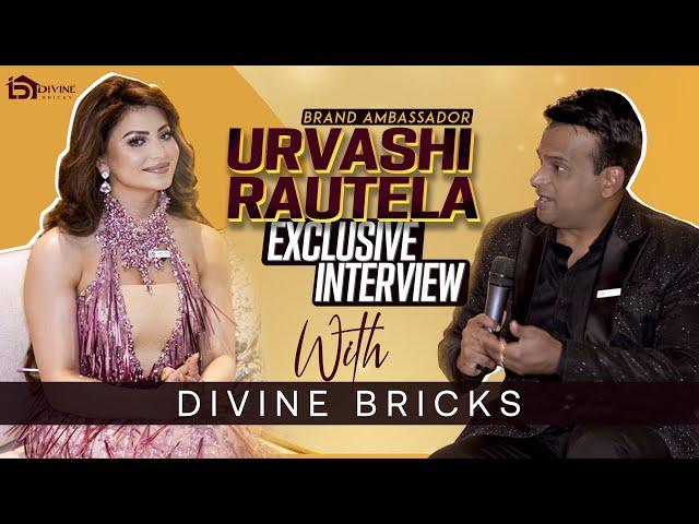 Urvashi Rautela Exclusive Interview with Divine Bricks | Brand Ambassador | Siddharth kannan | #uae