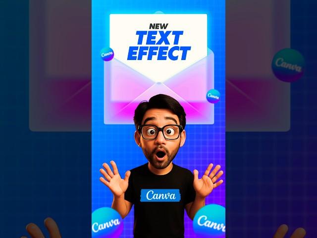Canva Text Effects You NEED to Try | Canva New Update #canvaupdate #canvatips #designtutorial
