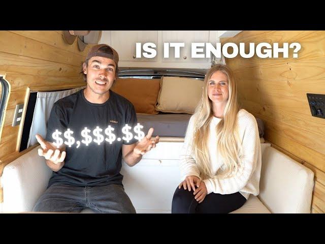 How Much MONEY do we Actually Make? | Vanlife South America