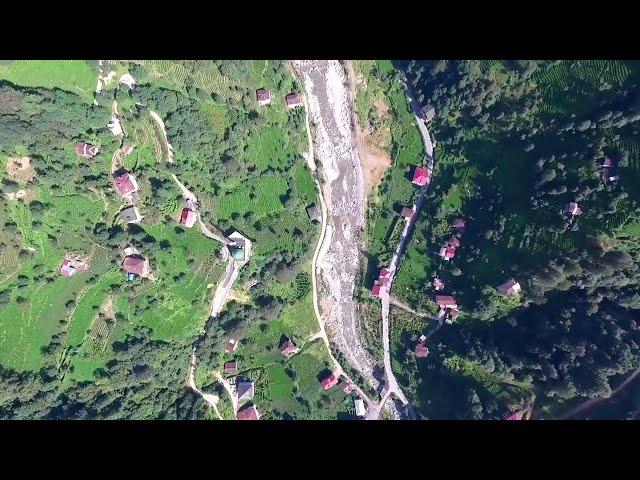 Güneysu Gürgen Köyü Aerial