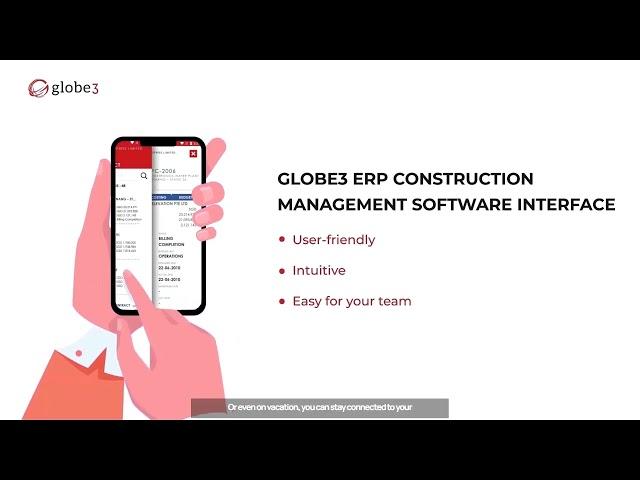 Construction Management Module - @Globe3ERP