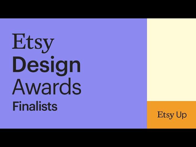 Revealing the 2024 Etsy Design Award Finalists