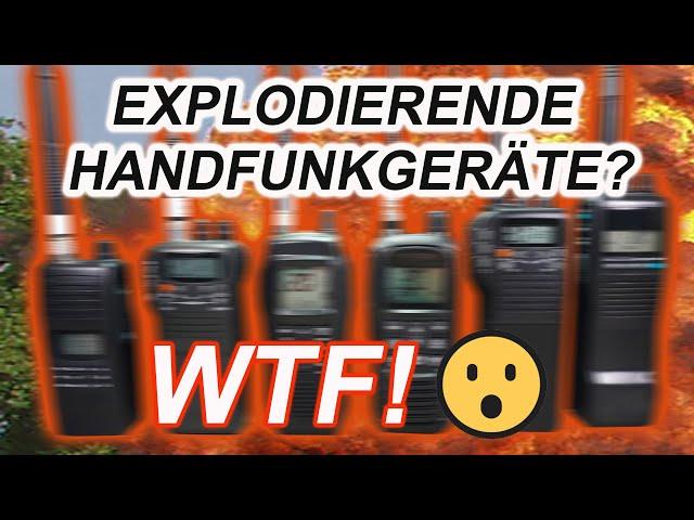 Explodierende Handfunkgeräte? Mein kurzes Statement zur Technik #afu #libanon #lebanon #icom