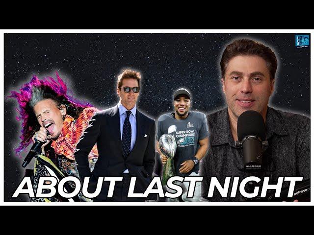 Adam Ray on Partying at the Super Bowl & Weird Tom Brady Dreams | About Last Night Podcast