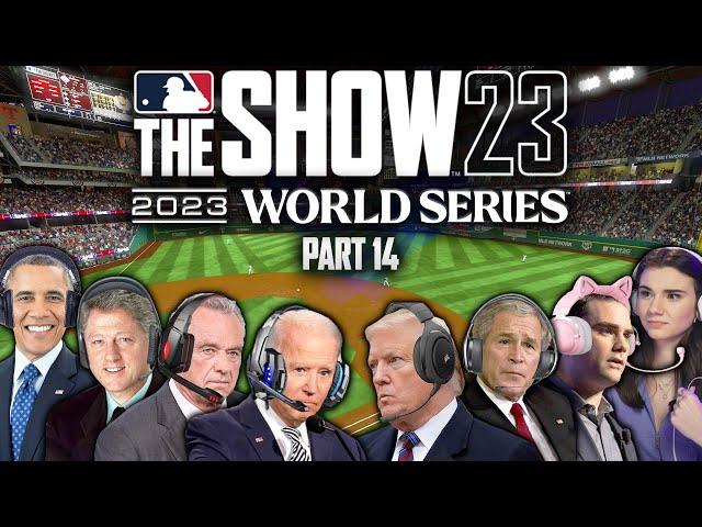 US Presidents Play MLB The Show 23 - WORLD SERIES SPECIAL (Part 14)