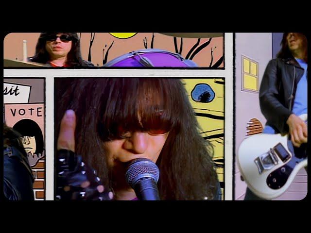 Ramones - I Don't Want To Grow Up  (4K AI Remastered Music Video + Lyrics)