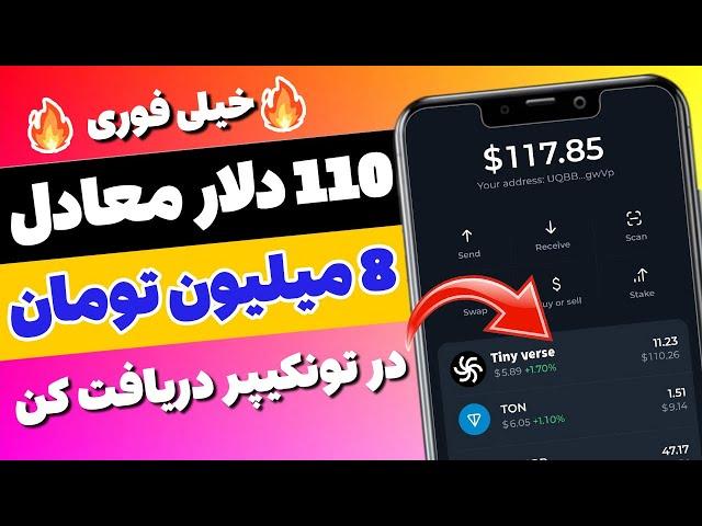  110 دلار معادل 8 میلیون تومان  برداشت کردم؟!! به این میگین کسب درآمد دلاری و تومانی !! واقعی