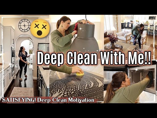  Deep Cleaning the Most Neglected Areas of My House! | SATISFYING Deep Clean With Me 2024