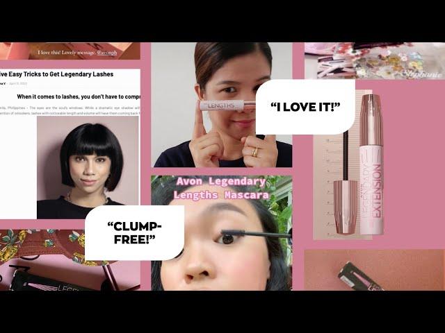 Test the Lash | Legenday Lengths Mascara Review | Avon Philippines