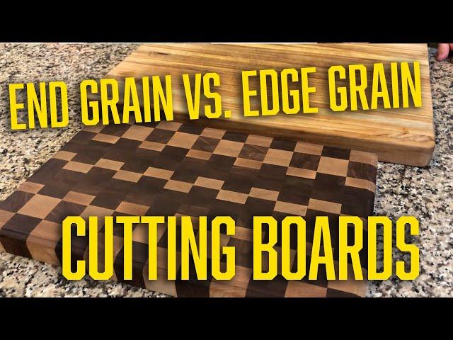 Knife Knowledge/Knife Basics: Cutting Boards - End Grain vs. Edge Grain