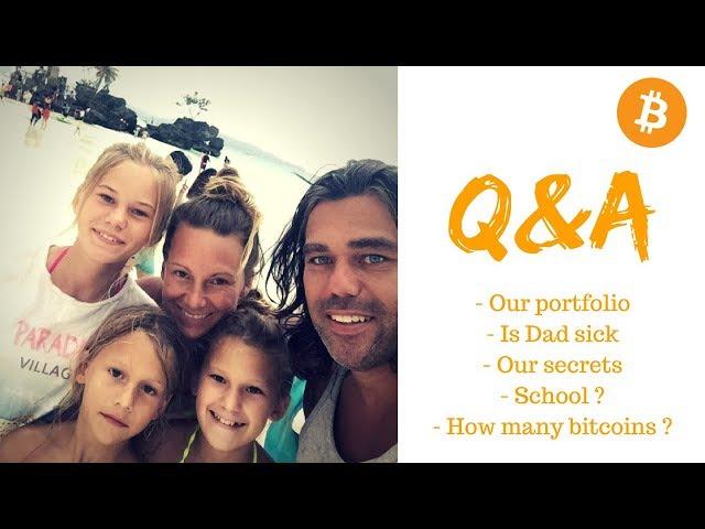 Q&A The Bitcoin Family tells their secret and their Portfolio! | Vlog #010