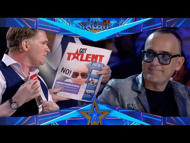 MAGIC with GOT TALENT SPAIN MAGAZINE: INCREDIBLE TRICKS | Auditions 10 | Spain's Got Talent 2022