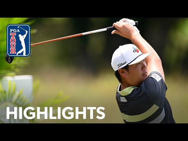 Sungjae Im shoots 7-under 63 | Round 1 | Wyndham Championship | 2022