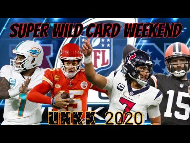 Super Wild Card Weekend Live Reaction.