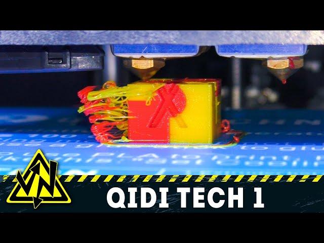 ДВУХЦВЕТНЫЙ 3D ПРИНТЕР QIDI TECH