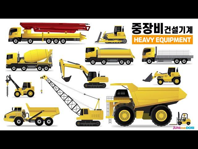 Types of Heavy Construction Equipment