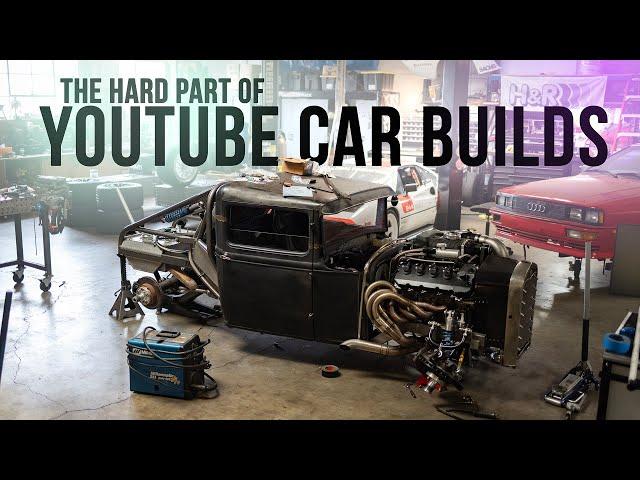 No one talks about the hard part of car builds for YouTube.