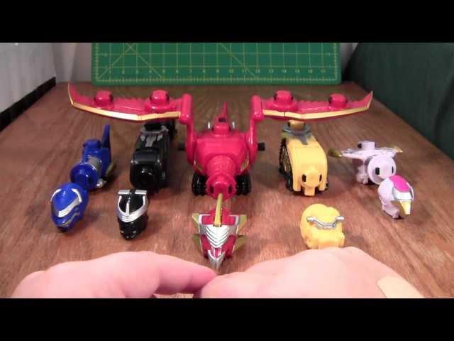 Power Rangers Gosei Great Megazord Review (Megaforce  Deluxe Bandai Toy)