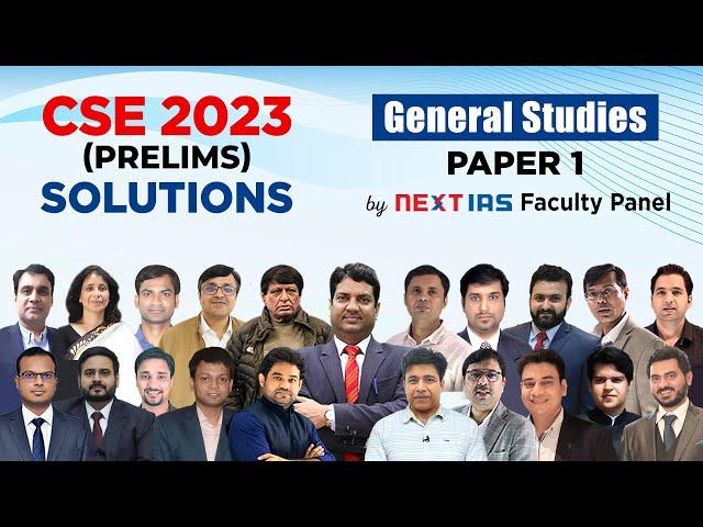 UPSC Prelims 2023 GS Paper 1 Discussion | NEXT IAS