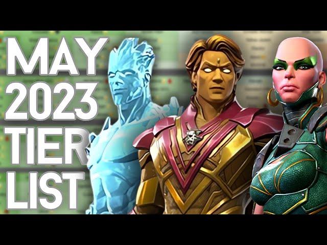 MCOC Tier List - May 2023 - Adam Warlock, Moondragon and Iceman Buff!