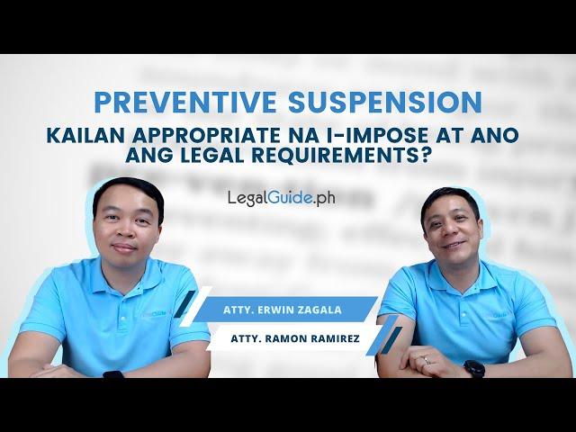 Preventive suspension: Powerful tool for employers in the Philippines