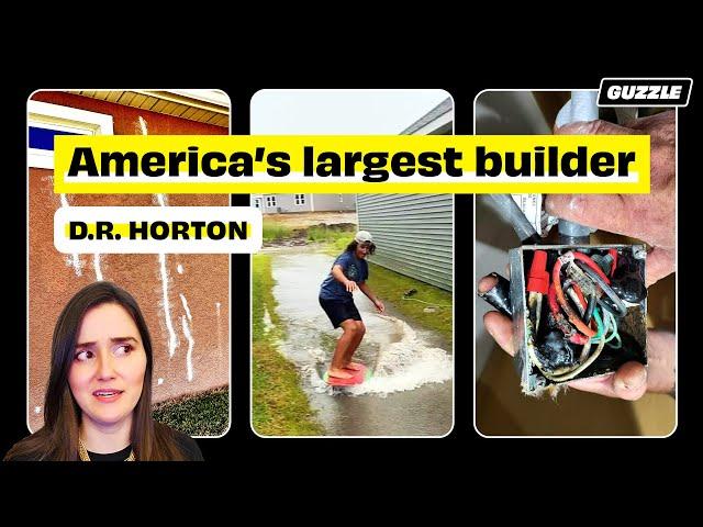 MORE new home nightmares with America's biggest builder D.R. Horton