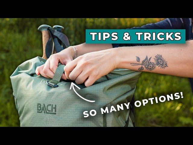 BACH Molecule 45L - lightweight hiking & trekking backpacks / BACH tips & tricks