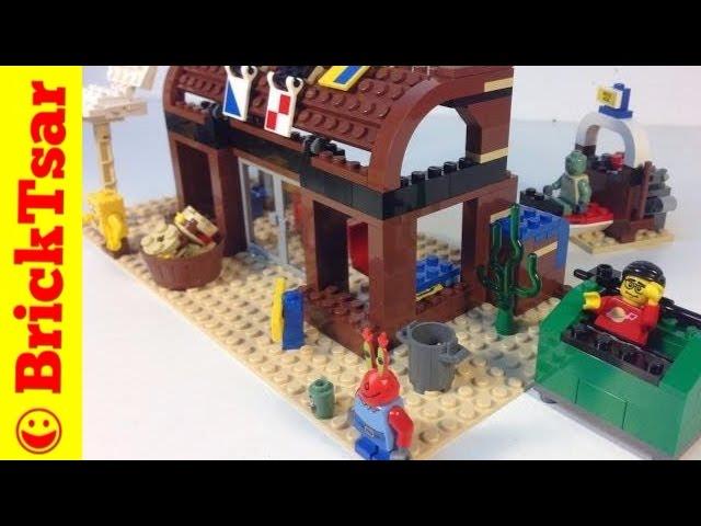 LEGO Spongebob Squarepants 3825 Krusty Krab from 2006 Nickelodeon